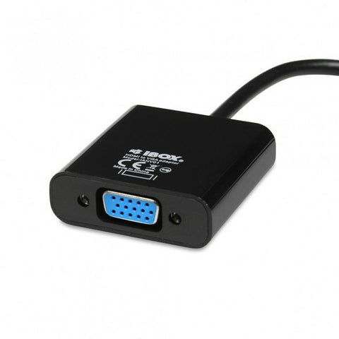 HDMI to VGA Adapter Ibox IAHV01 Black HDMI to VGA Adapter Ibox IAHV01 Black