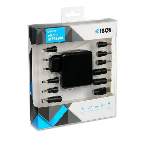 Laptop Charger Ibox IUZ65WA 65 W Laptop Charger Ibox IUZ65WA 65 W
