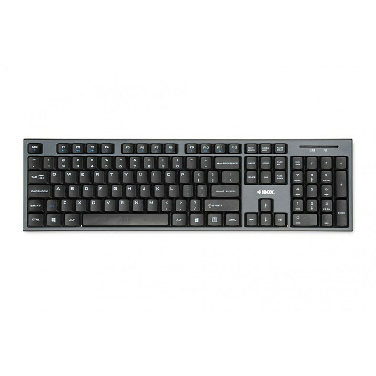 Keyboard and Mouse Ibox DESKTOP KIT PRO Black English QWERTY Keyboard and Mouse Ibox DESKTOP KIT PRO Black English QWERTY
