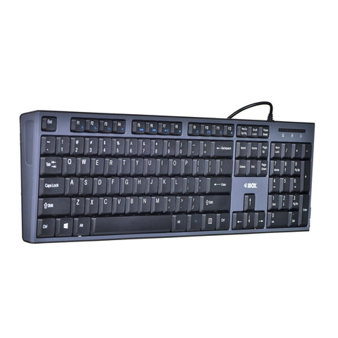 Keyboard and Mouse Ibox IKMS606 Qwerty US Black QWERTY Keyboard and Mouse Ibox IKMS606 Qwerty US Black QWERTY