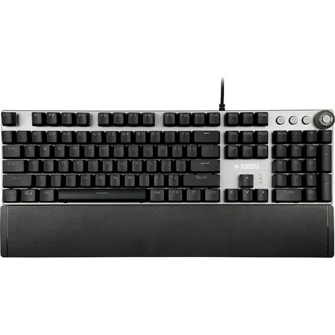Keyboard Ibox AURORA K-3 Black/Silver Silver QWERTY Keyboard Ibox AURORA K-3 Black/Silver Silver QWERTY