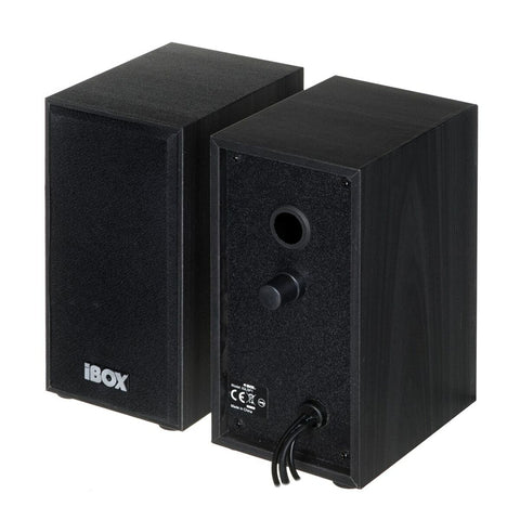 PC Speakers Ibox IGLSP1B Black 10 W PC Speakers Ibox IGLSP1B Black 10 W