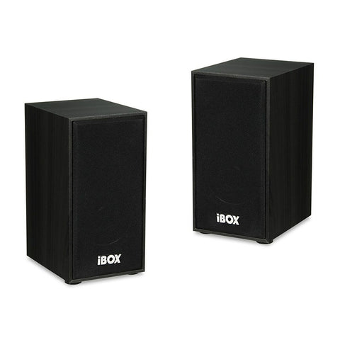PC Speakers Ibox IGLSP1B Black 10 W PC Speakers Ibox IGLSP1B Black 10 W