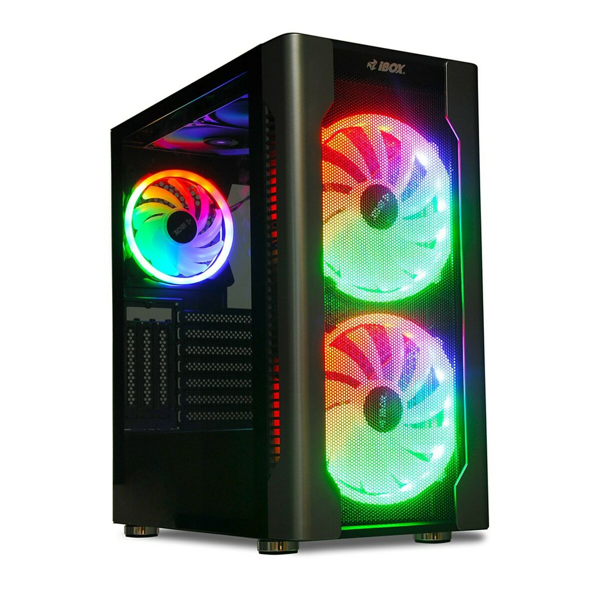 ATX Semi-tower Box Ibox CHIRON ZH68 Black ATX Semi-tower Box Ibox CHIRON ZH68 Black
