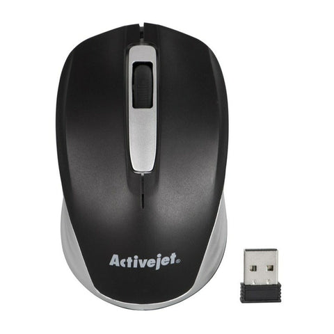 Wireless Mouse Activejet AMY-313 Black/Grey Wireless Mouse Activejet AMY-313 Black/Grey