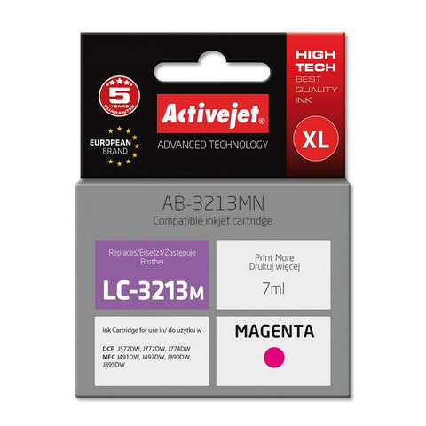 Original Ink Cartridge Activejet AB-3213MN Magenta Original Ink Cartridge Activejet AB-3213MN Magenta
