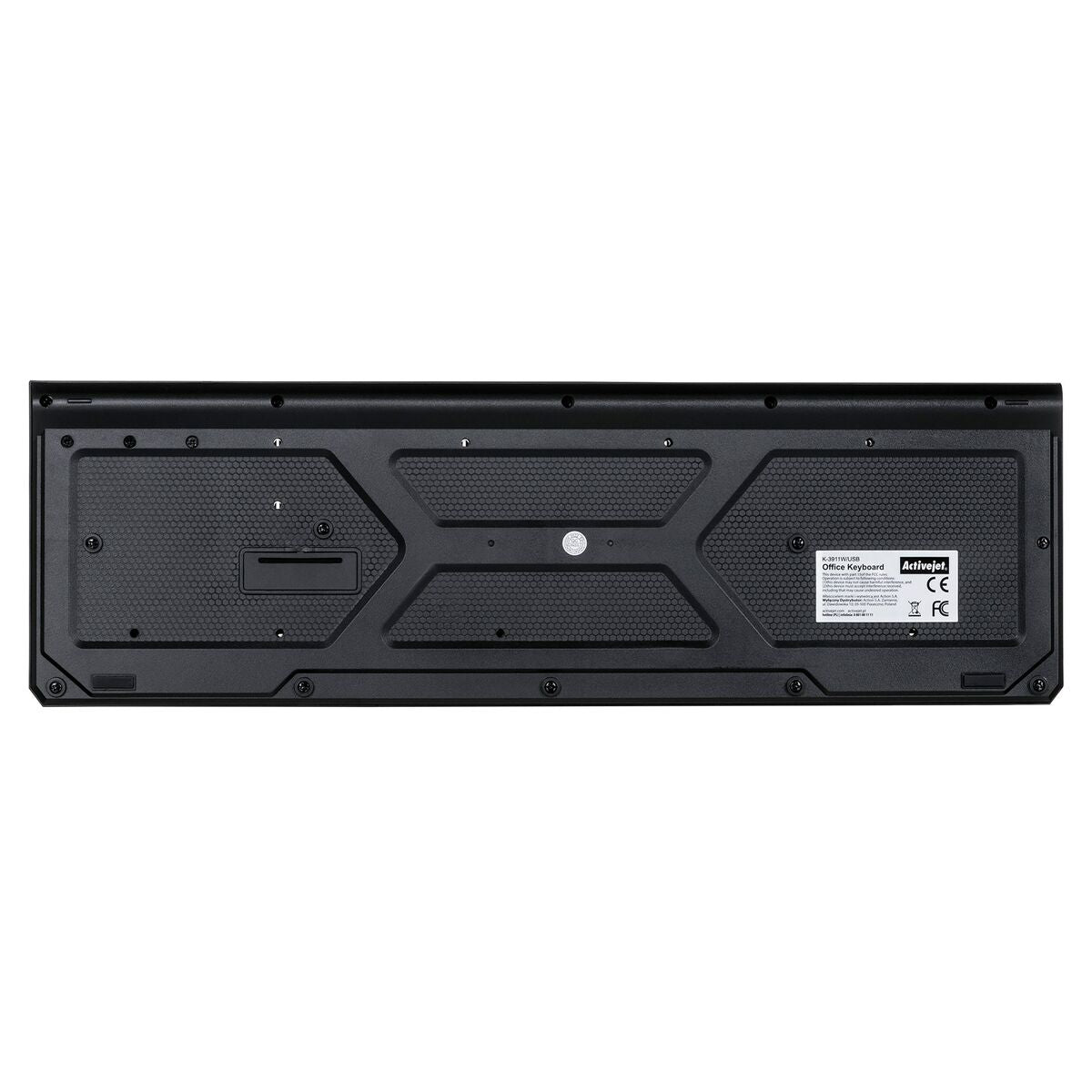 Keyboard Activejet K-3911W Black QWERTY Keyboard Activejet K-3911W Black QWERTY