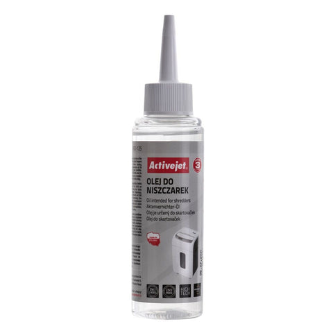 Lubricating Oil for Paper Shredder Activejet ASO-125 125 ml Lubricating Oil for Paper Shredder Activejet ASO-125 125 ml