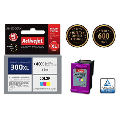 Original Ink Cartridge Activejet AH-300CRX Cyan/Magenta/Yellow Original Ink Cartridge Activejet AH-300CRX Cyan/Magenta/Yellow
