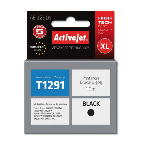 Original Ink Cartridge Activejet AE-1284N Black Original Ink Cartridge Activejet AE-1284N Black