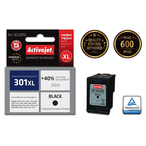 Original Ink Cartridge Activejet AH-301BRX Black Original Ink Cartridge Activejet AH-301BRX Black