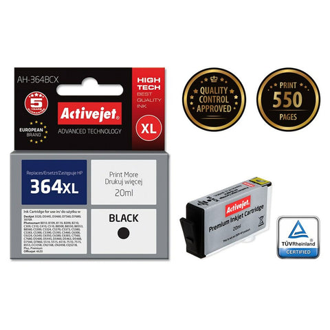 Original Ink Cartridge Activejet AH-364BCX Yellow Black Original Ink Cartridge Activejet AH-364BCX Yellow Black