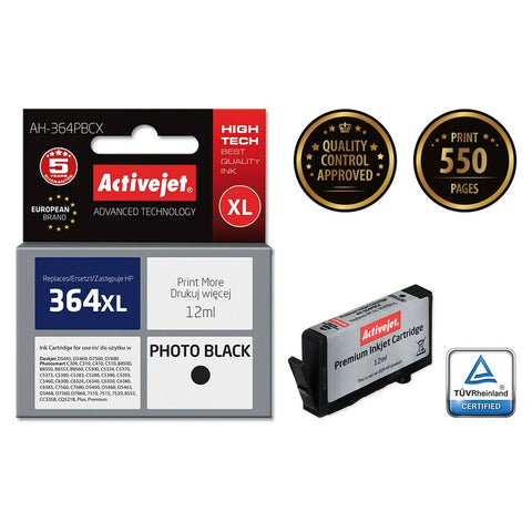 Original Ink Cartridge Activejet AH-364BCX Black Original Ink Cartridge Activejet AH-364BCX Black
