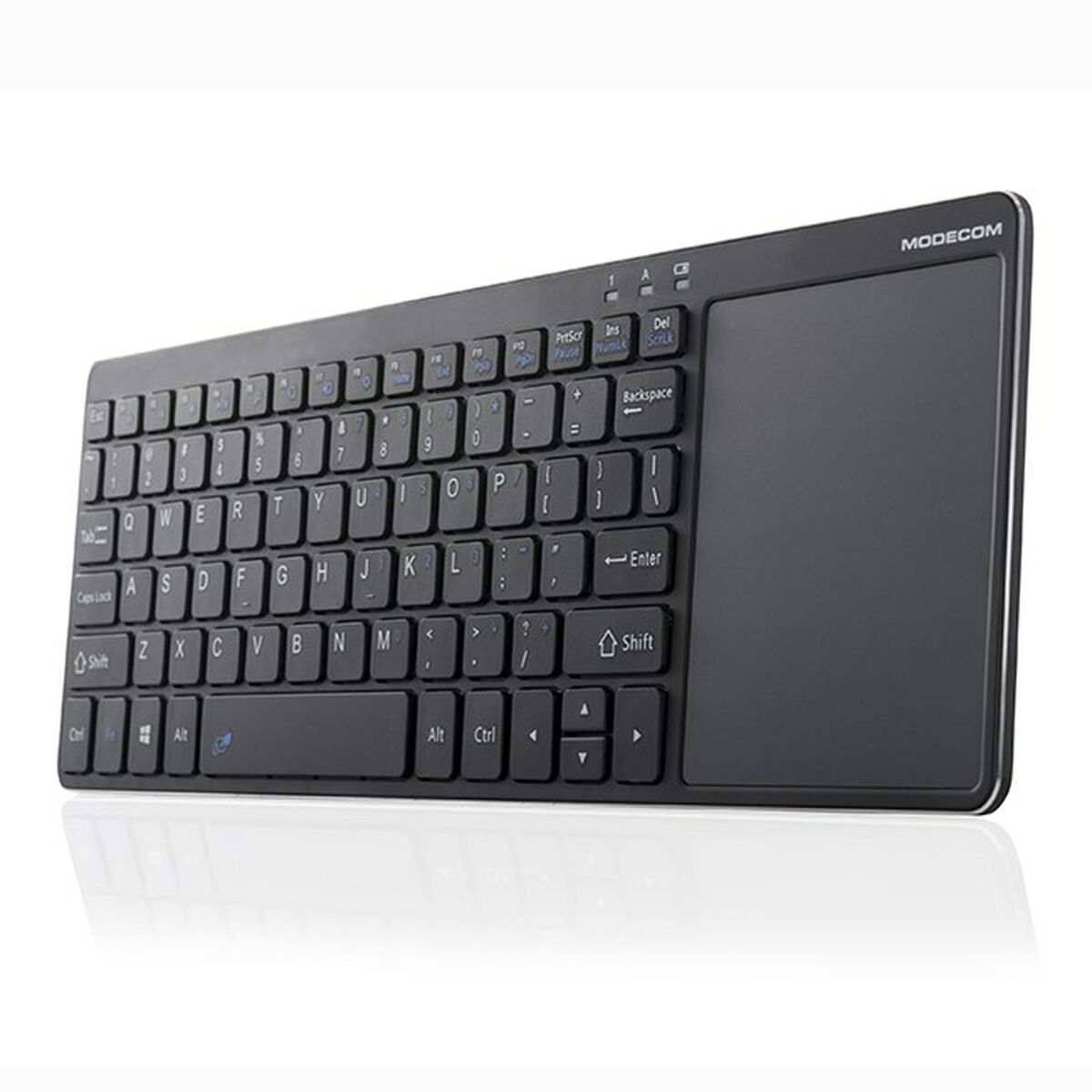 Keyboard Modecom MC-TPK1 Black English QWERTY Keyboard Modecom MC-TPK1 Black English QWERTY