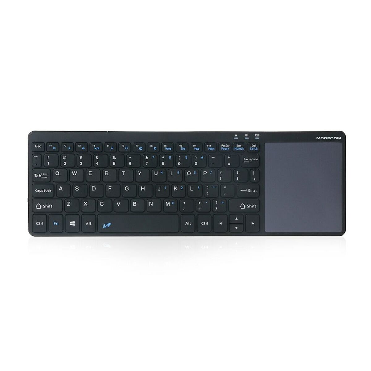 Keyboard Modecom MC-TPK1 Black English QWERTY Keyboard Modecom MC-TPK1 Black English QWERTY