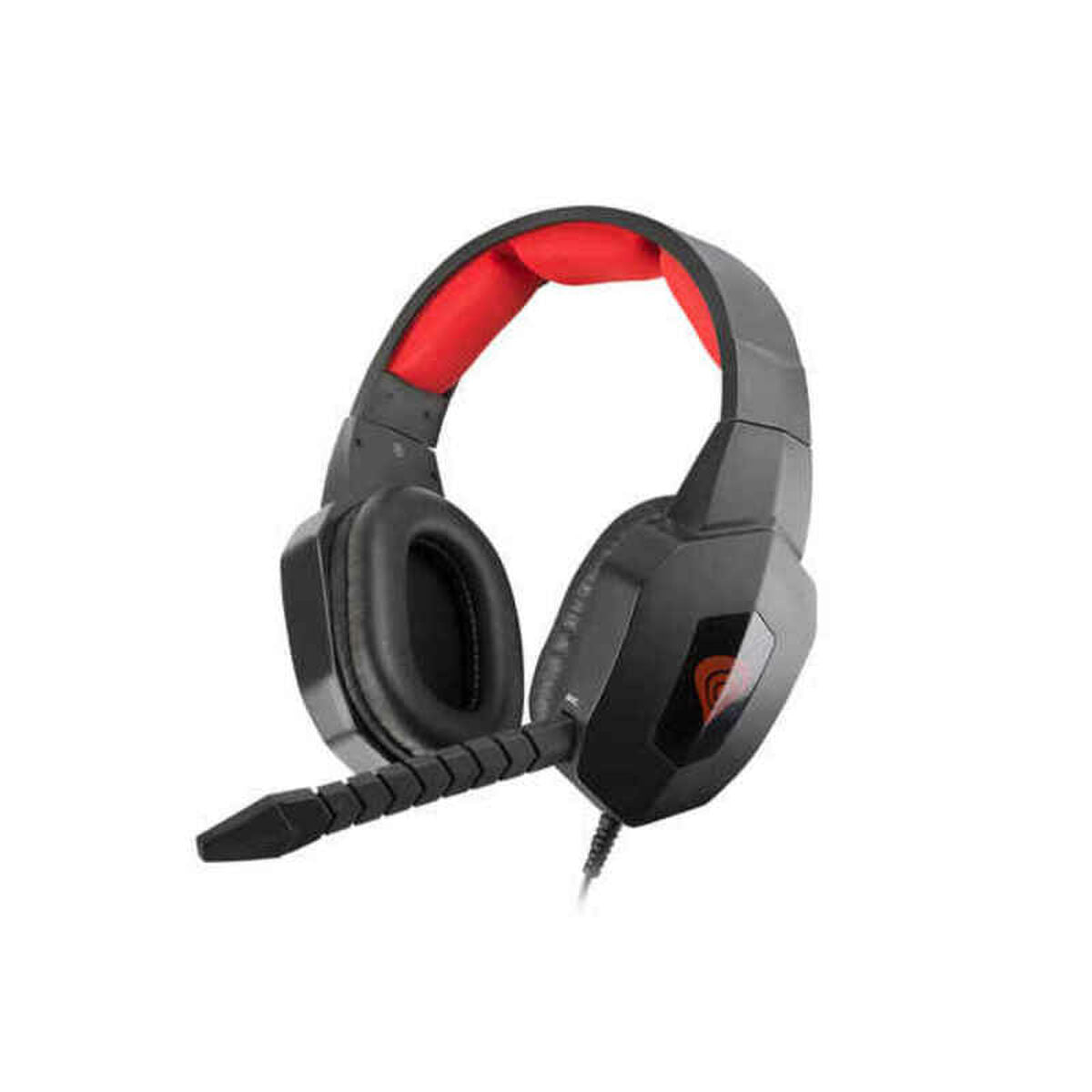 Headphones with Microphone Genesis NSG-0687 Black Red (1 Unit) Headphones with Microphone Genesis NSG-0687 Black Red (1 Unit)