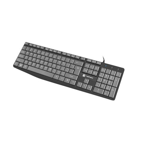 Keyboard Natec NKL-1507 Black Grey Keyboard Natec NKL-1507 Black Grey