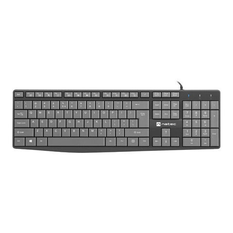 Keyboard Natec NKL-1507 Black Grey Keyboard Natec NKL-1507 Black Grey