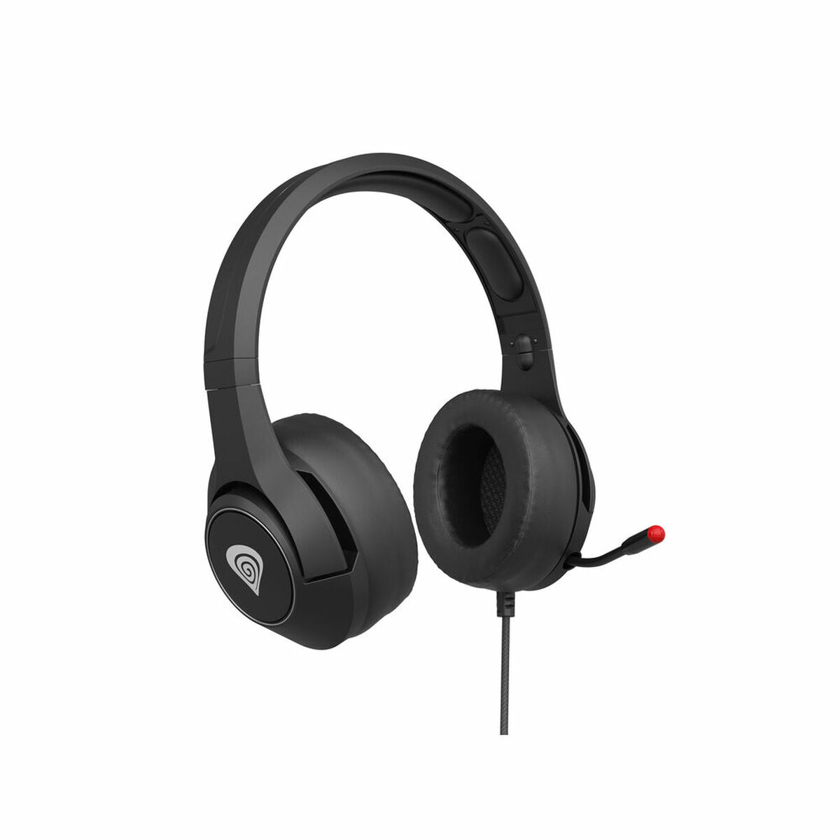 Headphones with Microphone Genesis NSG-1658 Black Headphones with Microphone Genesis NSG-1658 Black