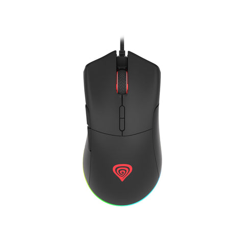 Mouse Genesis NMG-1771 Black Multicolour 6400 dpi Mouse Genesis NMG-1771 Black Multicolour 6400 dpi