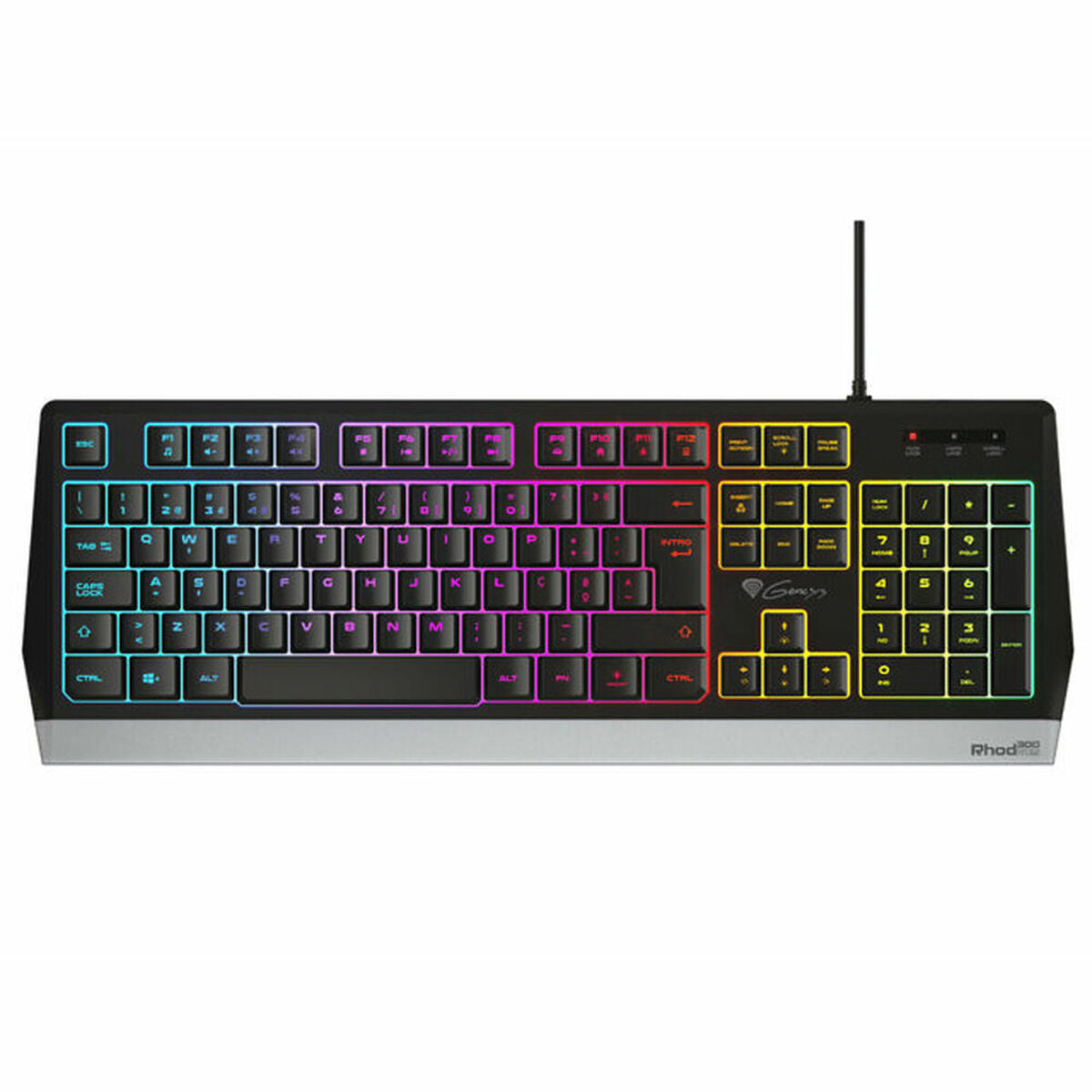 Gaming Keyboard Genesis NKG-1817 Spanish Qwerty RGB Portuguese Gaming Keyboard Genesis NKG-1817 Spanish Qwerty RGB Portuguese