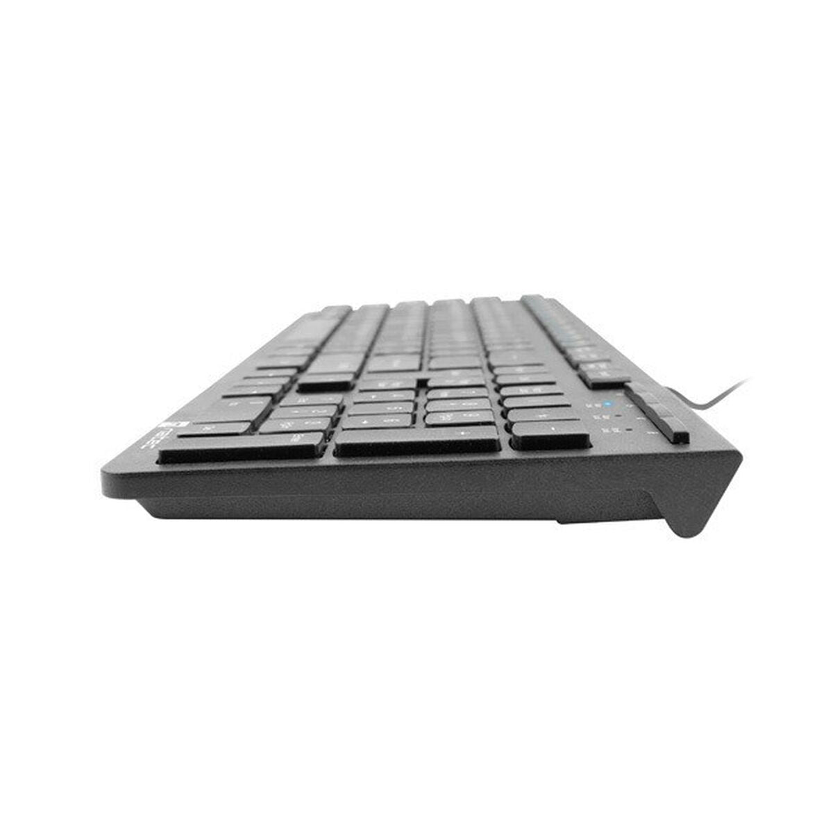 Keyboard Natec NKL-1829 Green English EEUU QWERTY Keyboard Natec NKL-1829 Green English EEUU QWERTY