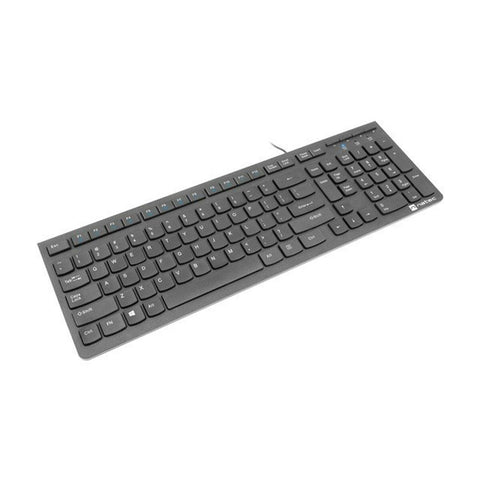 Keyboard Natec NKL-1829 Green English EEUU QWERTY Keyboard Natec NKL-1829 Green English EEUU QWERTY