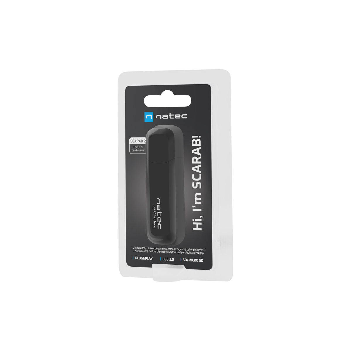 External Card Reader Natec Scarab External Card Reader Natec Scarab