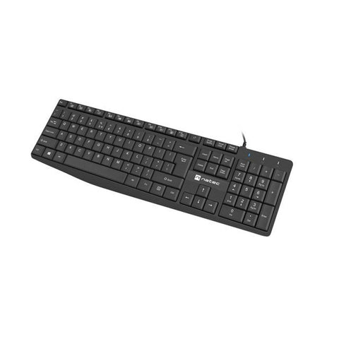 Keyboard Natec NKL-1950 Black Qwerty US Keyboard Natec NKL-1950 Black Qwerty US