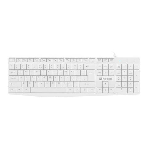 Keyboard Natec NKL-1951 White Keyboard Natec NKL-1951 White