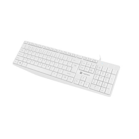 Keyboard Natec NKL-1951 White Keyboard Natec NKL-1951 White