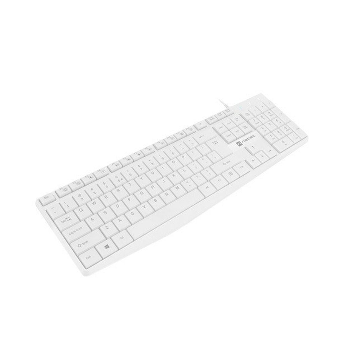Keyboard Natec NKL-1951 White Keyboard Natec NKL-1951 White