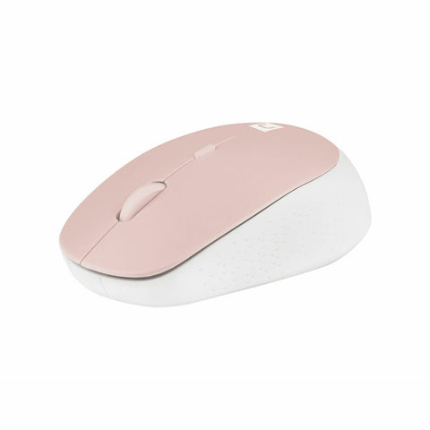 Wireless Mouse Natec Harrier 2 White Pink 1600 dpi Wireless Mouse Natec Harrier 2 White Pink 1600 dpi