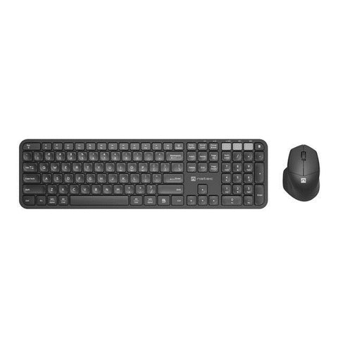 Keyboard and Mouse Natec NKL-1998 Qwerty US Black Keyboard and Mouse Natec NKL-1998 Qwerty US Black