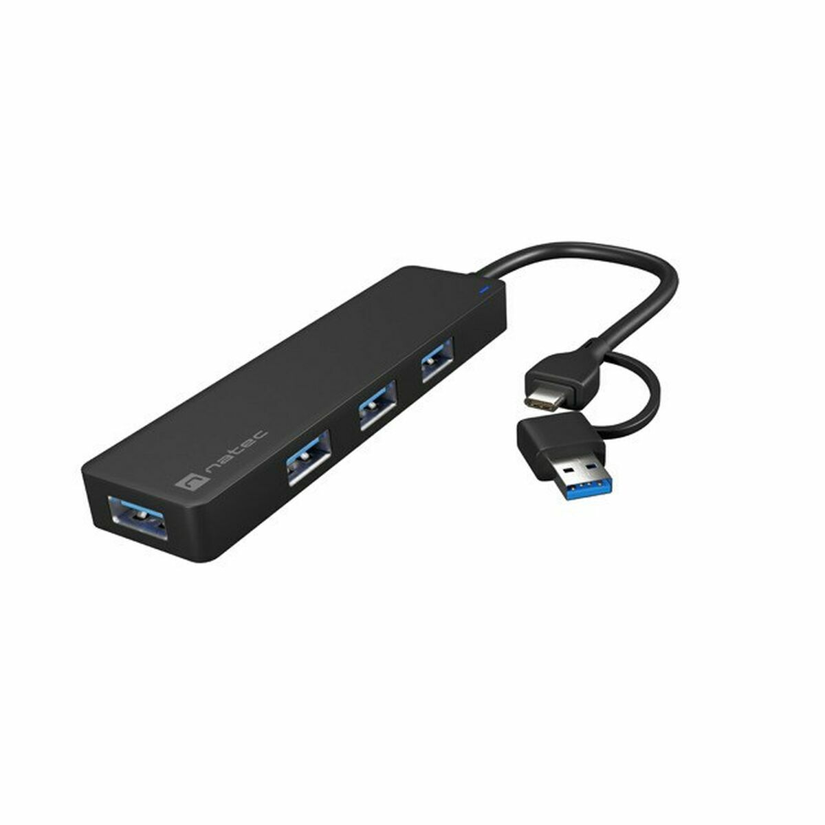 USB Hub Natec NHU-2023 Black USB Hub Natec NHU-2023 Black