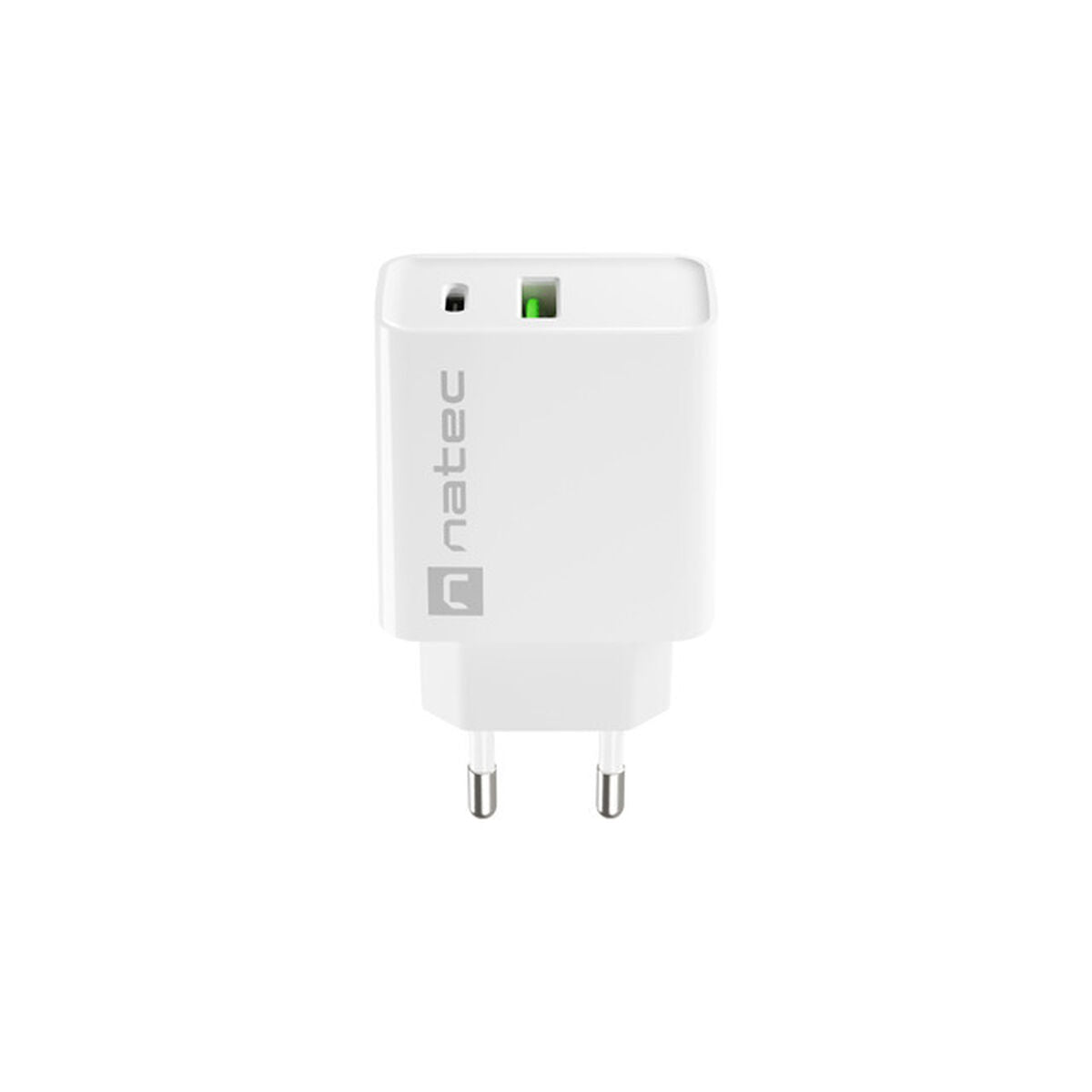 Wall Charger Natec RIBERA NUC-2061 White 20 W Wall Charger Natec RIBERA NUC-2061 White 20 W