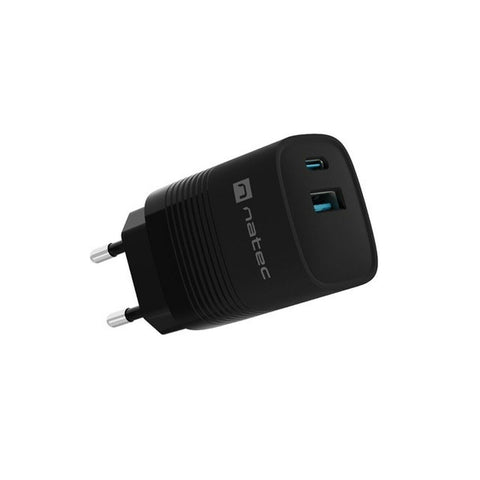 Wall Charger Natec NUC-2141 Black 30 W Wall Charger Natec NUC-2141 Black 30 W