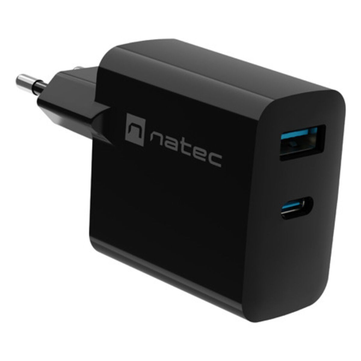 Wall Charger Natec Black 65 W (1 Unit) Wall Charger Natec Black 65 W (1 Unit)