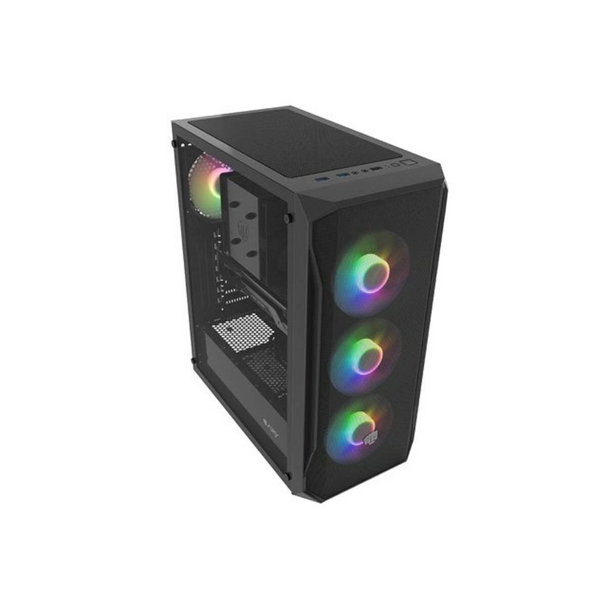 ATX Semi-tower Box Fury NFO-2154 Black ATX Semi-tower Box Fury NFO-2154 Black