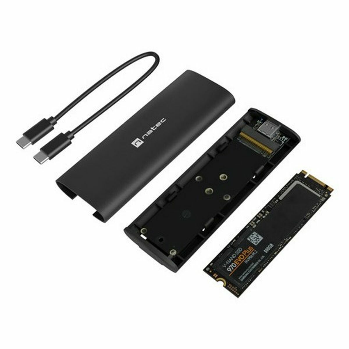 External Box Natec NKZ-2286 Black (Black) External Box Natec NKZ-2286 Black (Black)