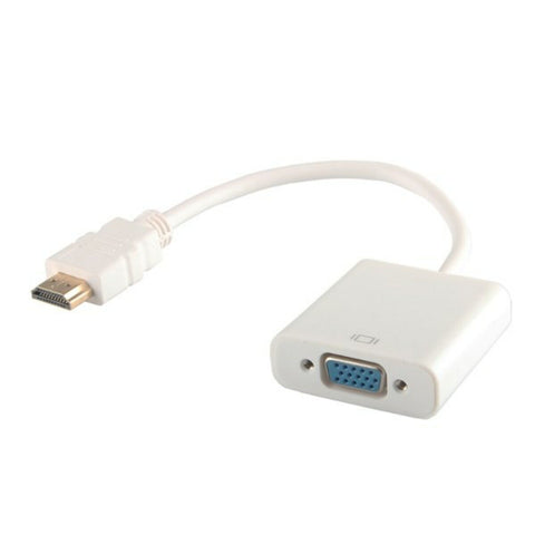 HDMI to VGA Adapter Savio CL-27 White HDMI to VGA Adapter Savio CL-27 White