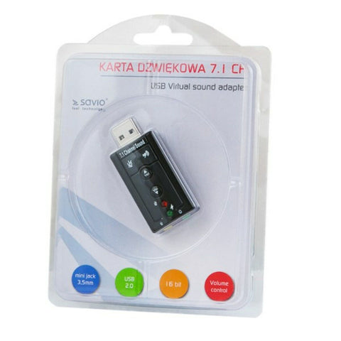 Sound card Savio AK-01 Sound card Savio AK-01
