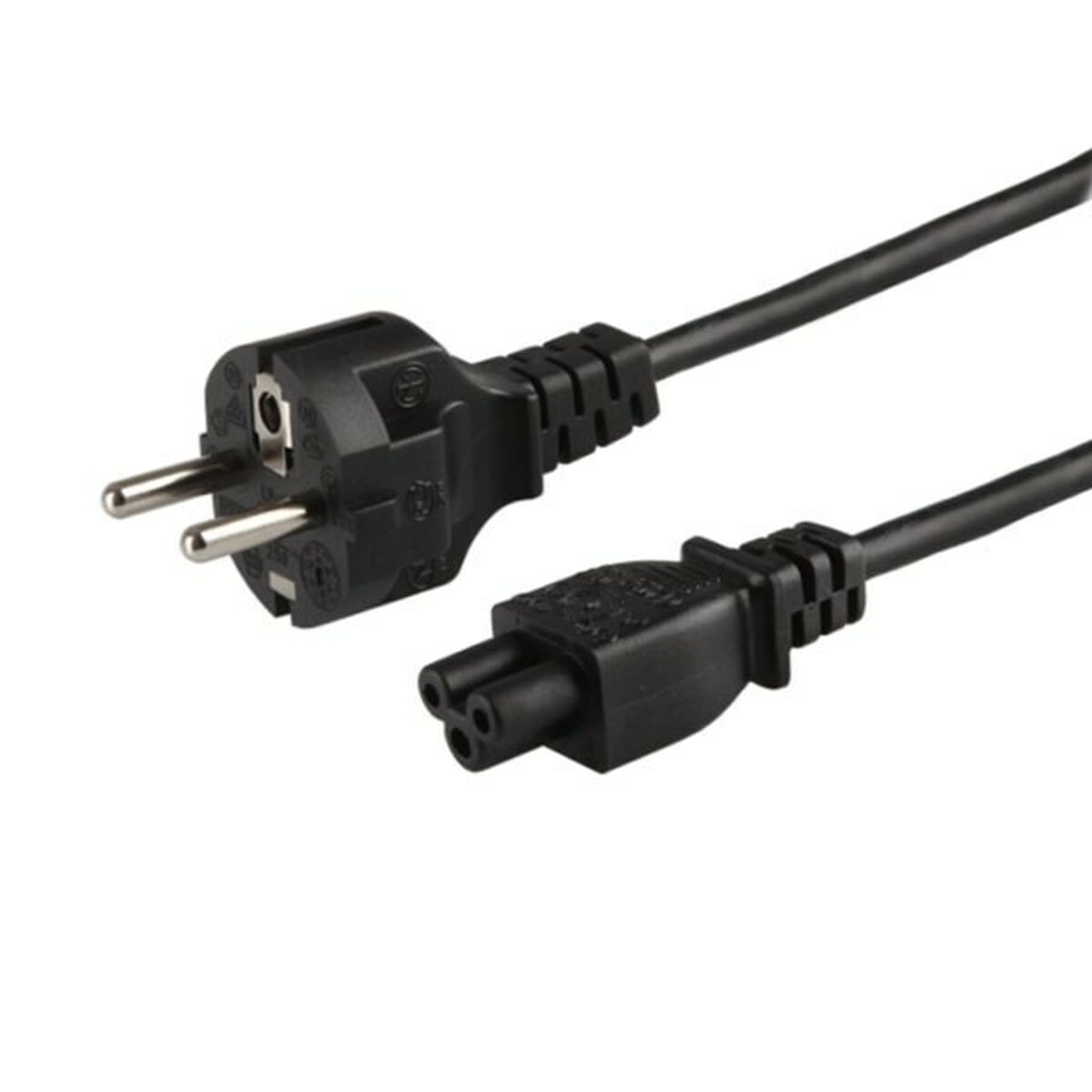 Power Cord Savio CL-81 Black H03VV-F IEC C5 1,8 m Power Cord Savio CL-81 Black H03VV-F IEC C5 1,8 m