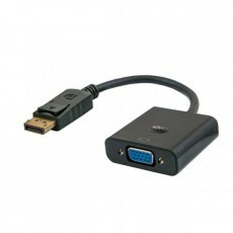 DisplayPort to VGA adapter Savio CL-90 Black 20 cm DisplayPort to VGA adapter Savio CL-90 Black 20 cm