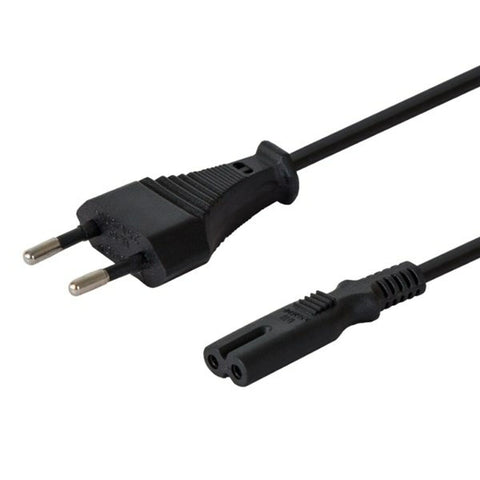 Power Cord Savio CL-105 Black 2-pin C7 3 m Power Cord Savio CL-105 Black 2-pin C7 3 m
