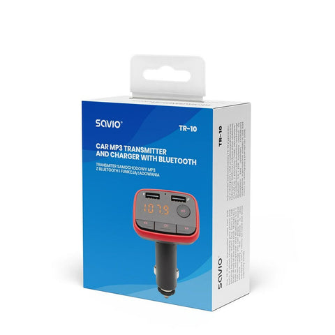 MP3 Player and FM Transmitter for Cars Savio SAVTR-10 MP3 Player and FM Transmitter for Cars Savio SAVTR-10