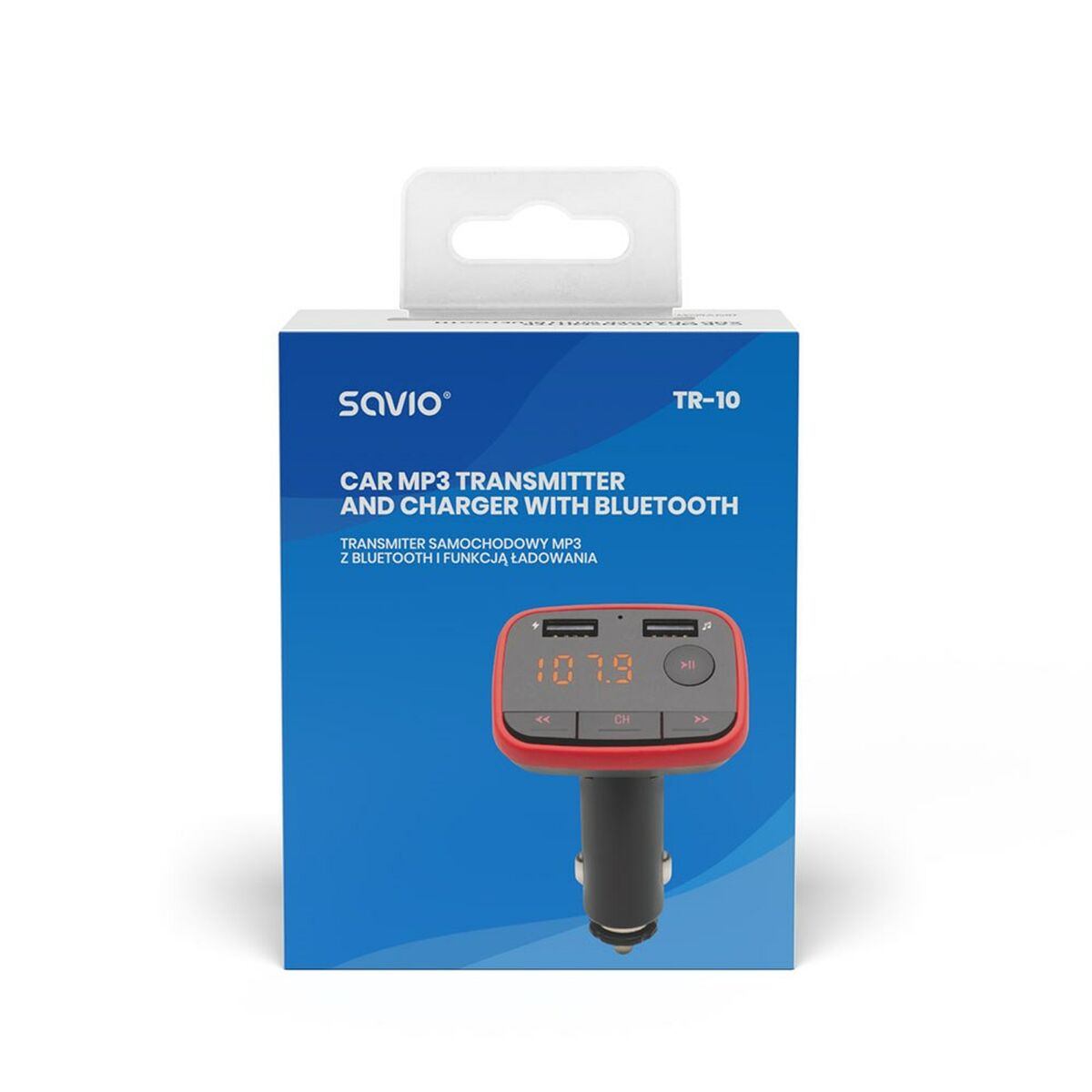 MP3 Player and FM Transmitter for Cars Savio SAVTR-10 MP3 Player and FM Transmitter for Cars Savio SAVTR-10