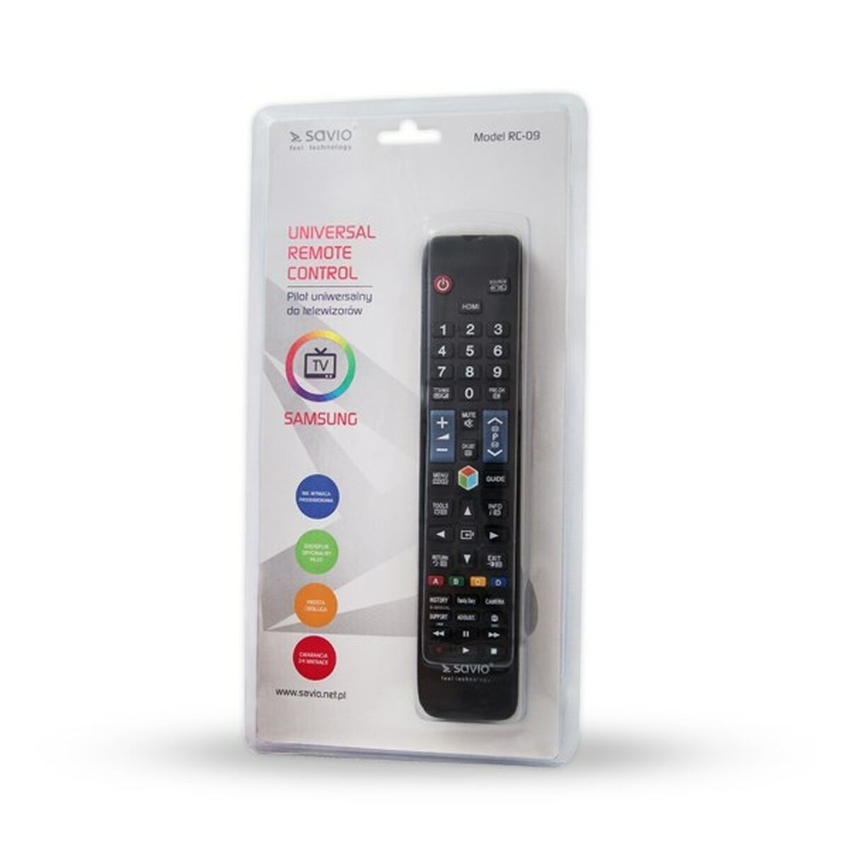 Universal Remote Control Savio RC-09 Universal Remote Control Savio RC-09
