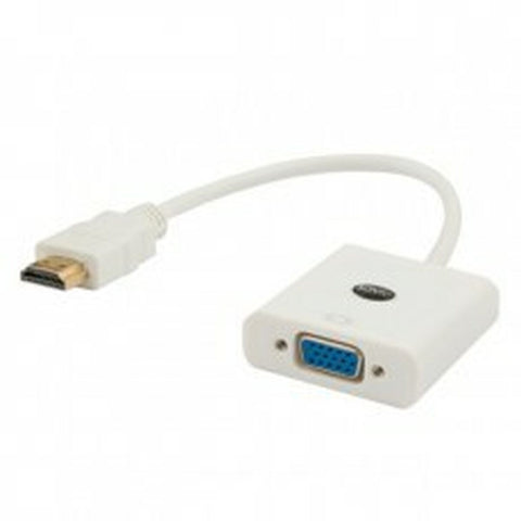 HDMI to VGA Adapter Savio CL-27B White HDMI to VGA Adapter Savio CL-27B White