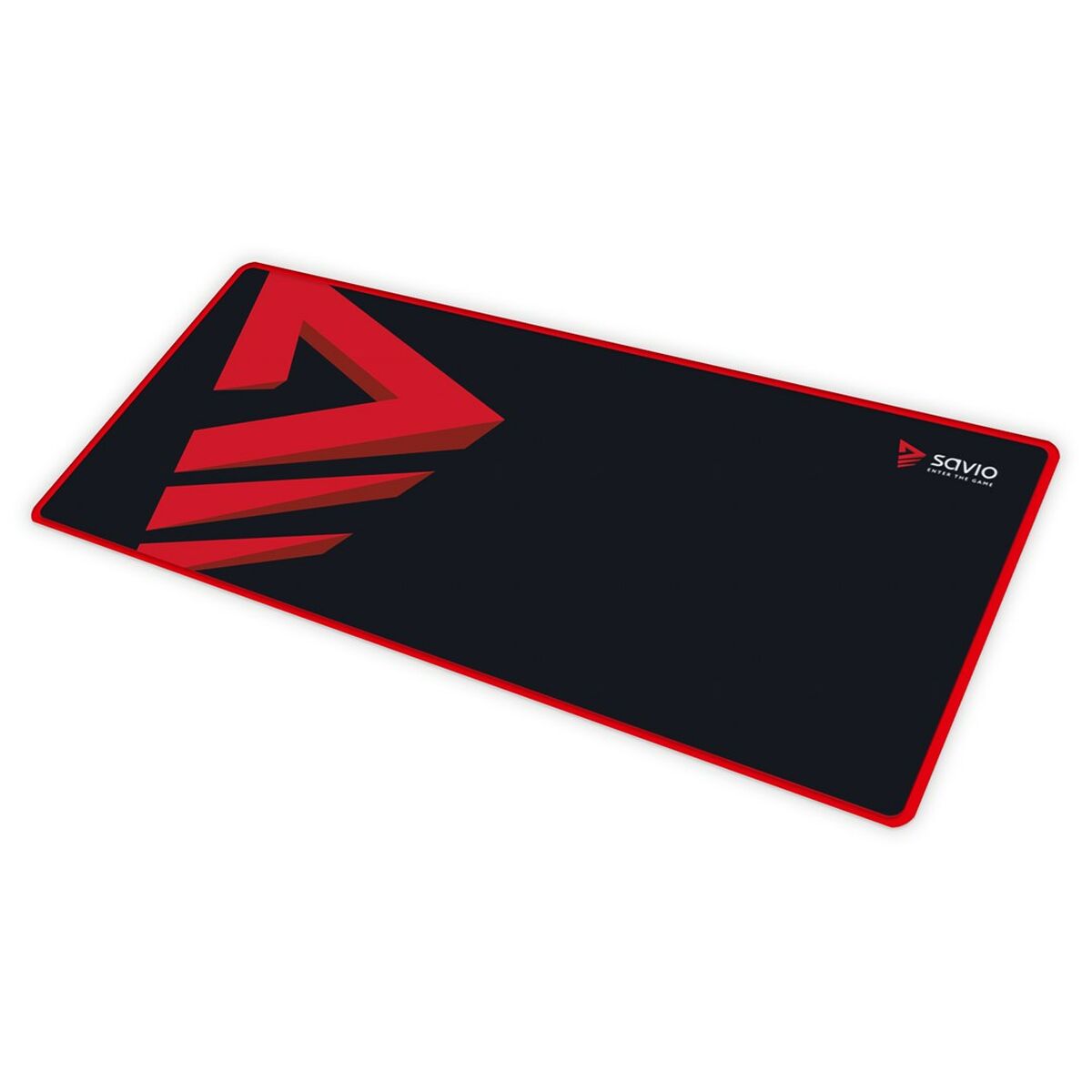 Mouse Mat Savio Turbo Dynamic XL Black Printed Mouse Mat Savio Turbo Dynamic XL Black Printed